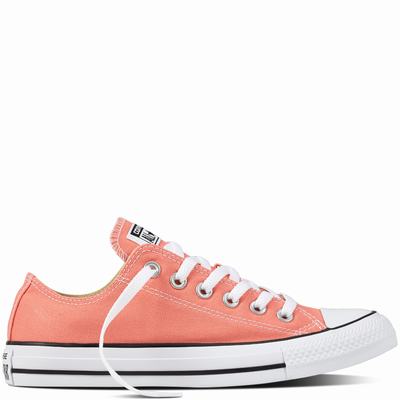 Converse Chuck Taylor All Star Classic Low Tops Mens - Orange Shoes (687KFJPV)